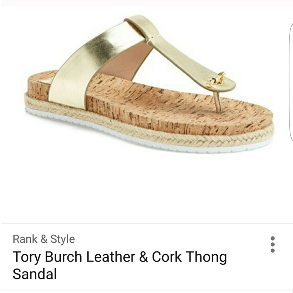 Tory Burch Leather Thong Sandals